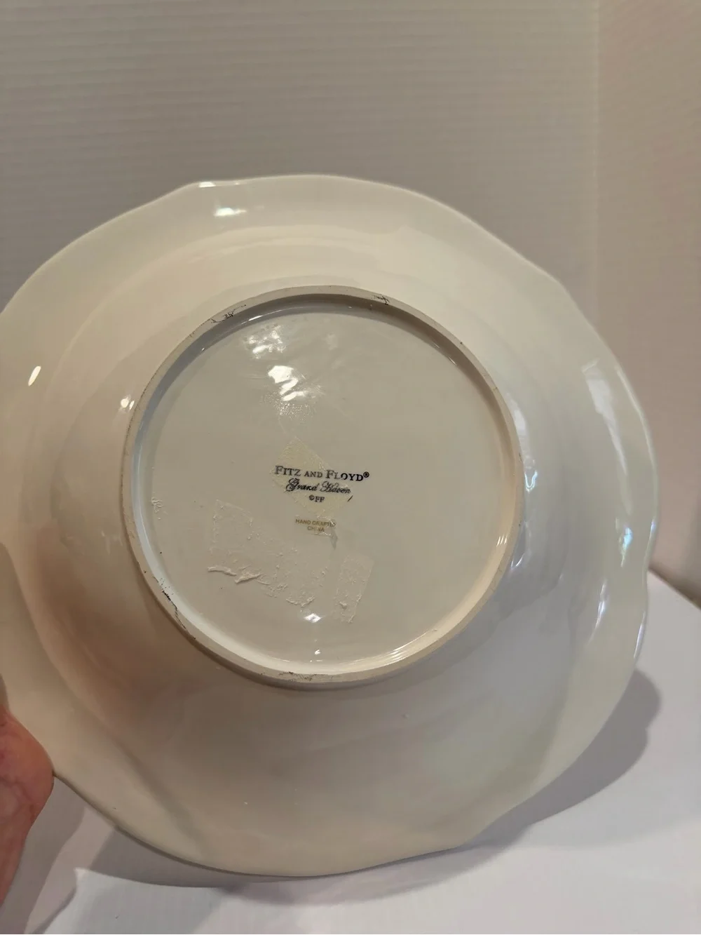 Fitz And Floyd Retired Grand Haven Serving Bowl 12”